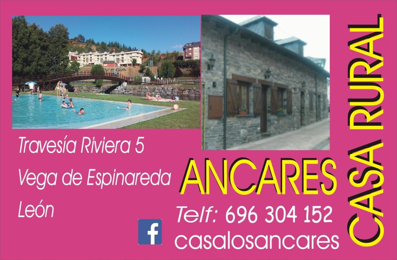 Casa Los Ancares Vega de Espinareda Esterno foto