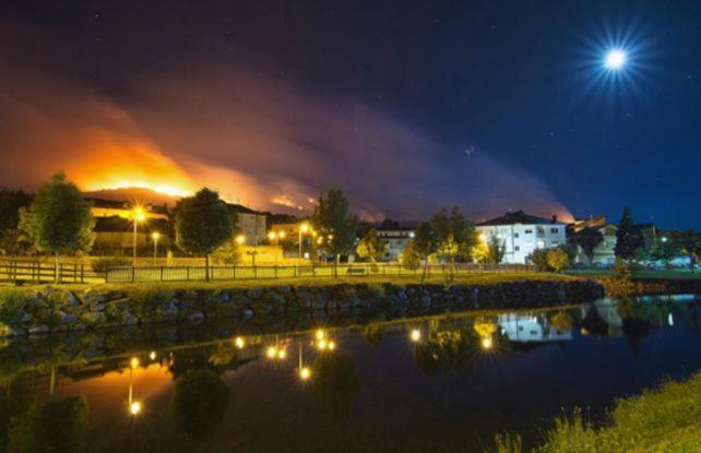 Casa Los Ancares Vega de Espinareda Esterno foto